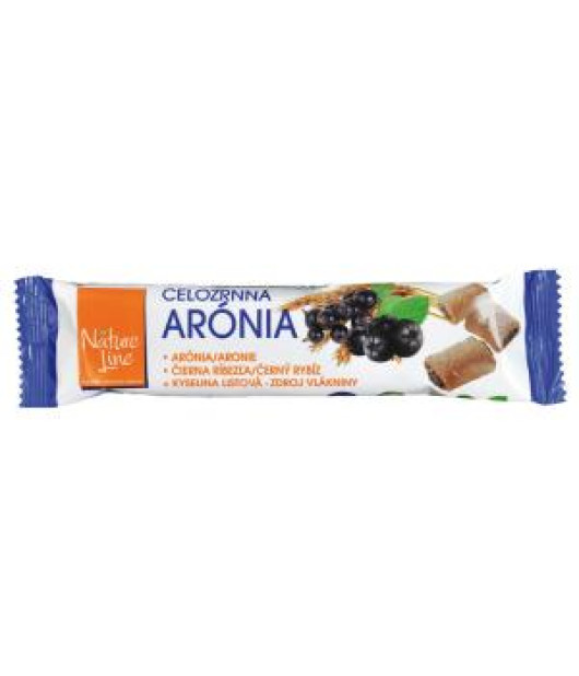 NATURE LINE sušienky celozrnné ARÓNIA 65 g 