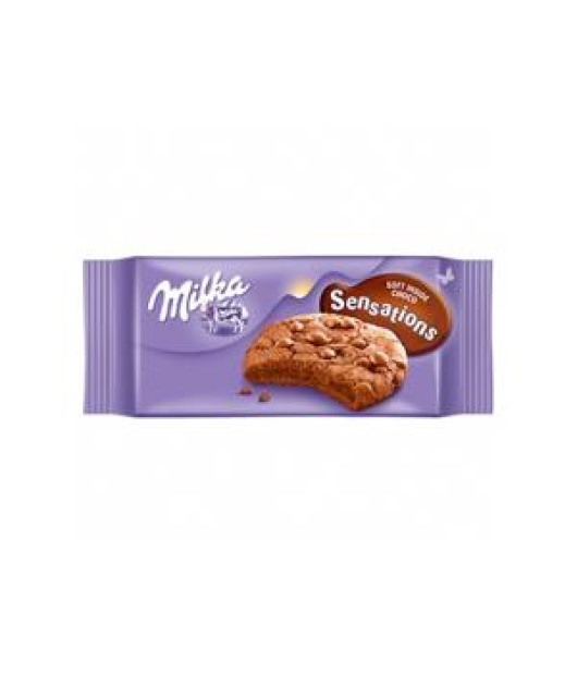 Milka Cookies Sensation Soft Choco Inside, 156g 