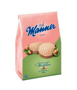 Čokoládovo-orieškové tortičky Manner 400 g 