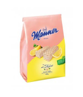Oblátky Manner s citrónovým krémom 400 g 