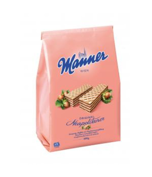 Oblátky Manner Original lieskovoorieškové 400 g 