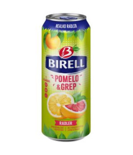 Pivo Birell nealko 24 x 0,5 ℓ Pomelo & Grep plechovka 