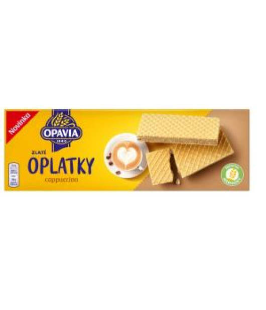 Zlaté oblátky cappucino 146g 