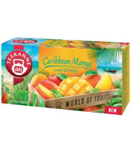 Čaj TEEKANNE World Of Fruits Caribbean Mango HB 20 x 2,25g 