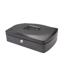 Pokladnička Q-CONNECT 325x85x235mm čierna 
