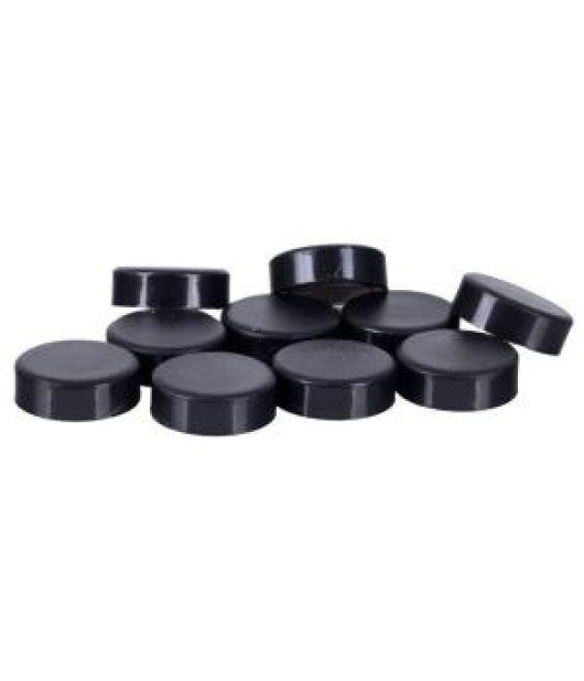 Magnety Q-CONNECT okrúhle, 20 mm, 10 ks, čierne 