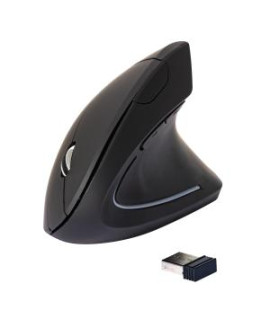 Myš bezdrôtová ergononická Q-CONNECT čierna 