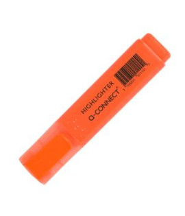 Zvýrazňovač Q-CONNECT oranžový 