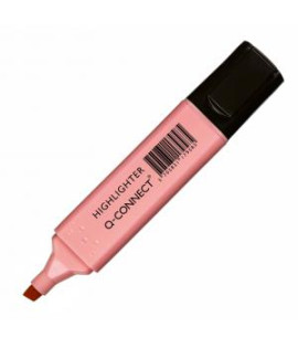 Zvýrazňovač Q-CONNECT pastel ružový 