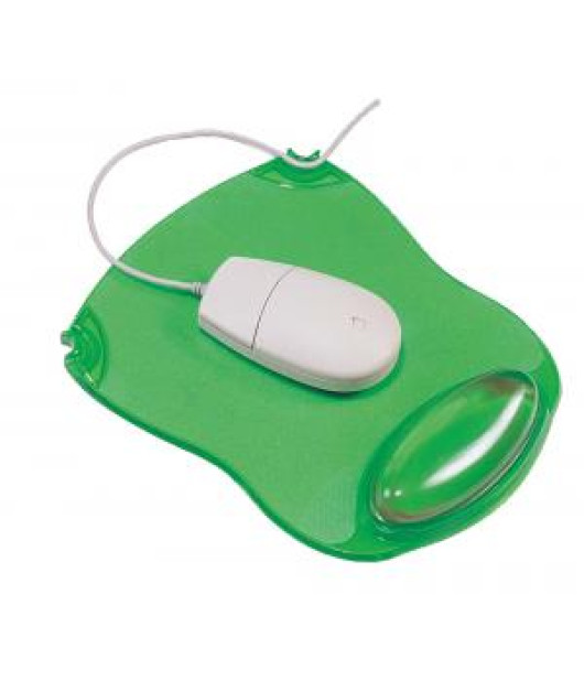 Podložka pod myš a zápästie gélová Q-CONNECT zelená 