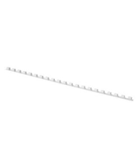 Plastové hrebene Q-CONNECT 6mm biele 