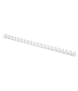 Plastové hrebene Q-CONNECT 10mm biele 