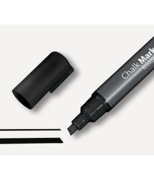 Kriedový popisovač 1-5 mm čierny 