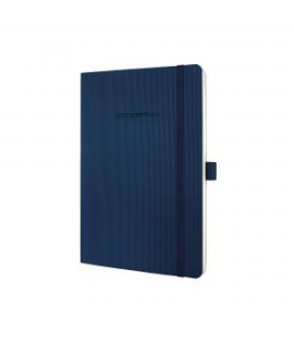Zápisník CONCEPTUM linajkový tmavomodrý, mäkká väzba 135x210mm 