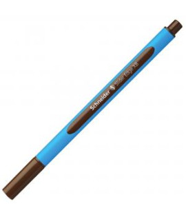 Guľôčkové pero Schneider Slider Edge XB hnedé 