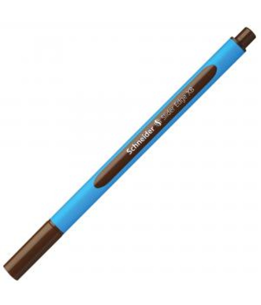 Guľôčkové pero Schneider Slider Edge XB hnedé 