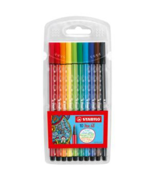 Sada popisovačov STABILO Pen 68/10S 