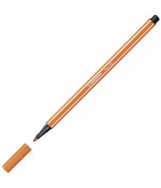 Popisovač STABILO Pen 68 rumelka svetlá 