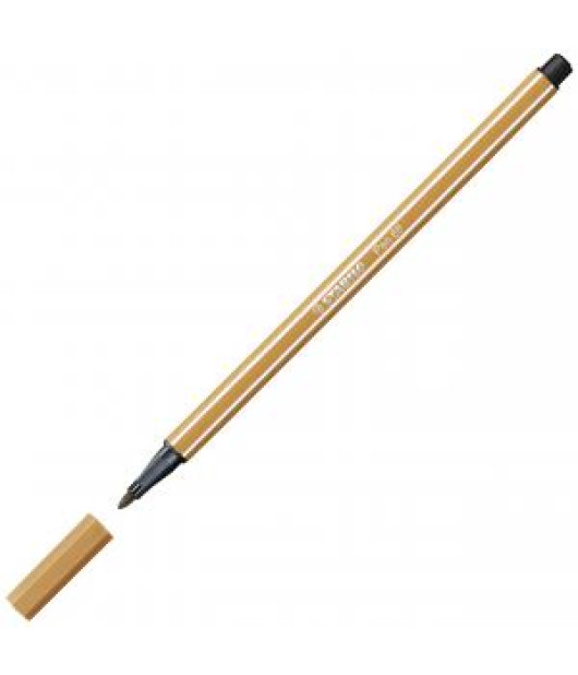 Popisovač STABILO Pen 68 tmavookrový 