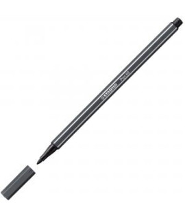 Popisovač STABILO Pen 68 čiernosivý 