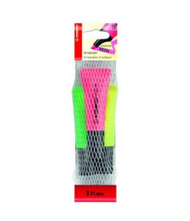 Sada zvýrazňovačov STABILO NEON 3S 