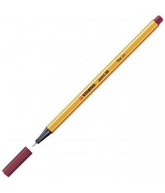 Liner STABILO Point 88 purpurový 