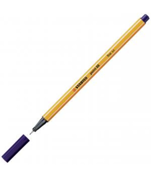 Liner STABILO Point 88 tmavomodrý 