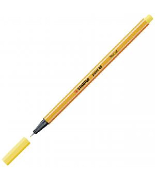 Liner STABILO Point 88 žltý 