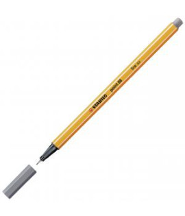 Liner STABILO point 88 tmavosivý 