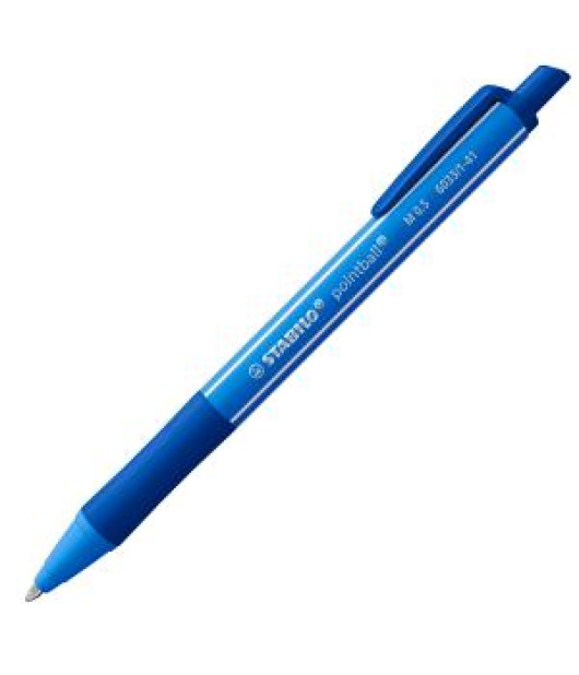 Guľôčkové pero STABILO pointball colorful modré 