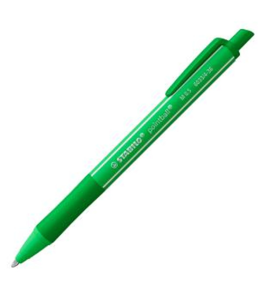 Guľôčkové pero STABILO pointball colorful zelné 