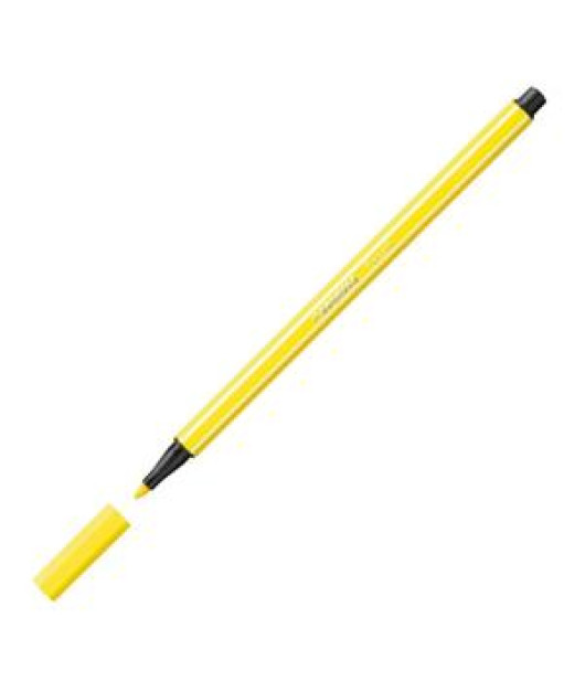 Popisovač STABILO Pen 68 fluorescenčný žltý 