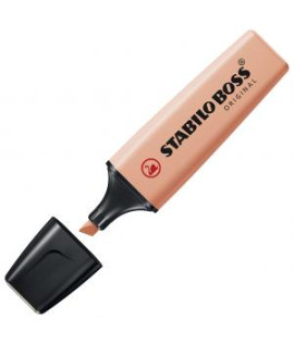 Zvýrazňovač STABILO BOSS ORIGINAL Pastel pastelový broskyňový 