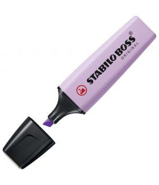 Zvýrazňovač STABILO BOSS ORIGINAL Pastel pastelový fialkový 