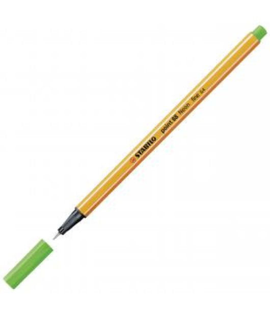 Liner STABILO Point 88 neon zelený 
