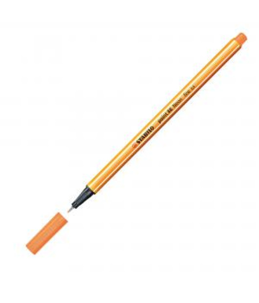 Liner STABILO Point 88 neon oranžový 