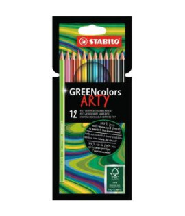 Farbičky STABILO GREENcolors 12ks ’ARTY’ 