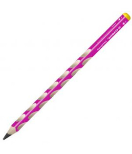 Ceruzka STABILO ergonomická EASYgraph pre ľavákov ružová 6ks 