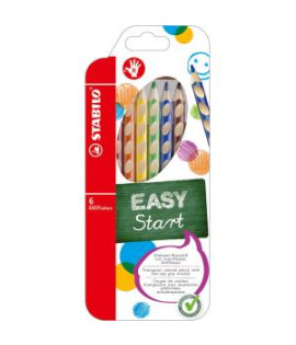 Drevené farbičky EASYcolors P 6sada 