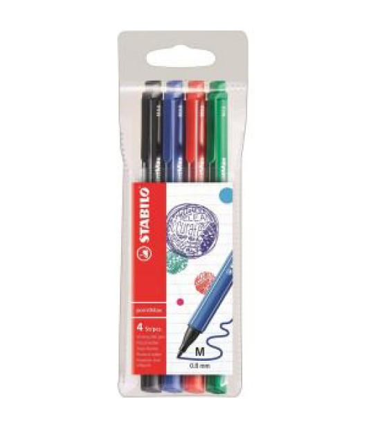 Sada popisovačov STABILO pointMax 4ks 