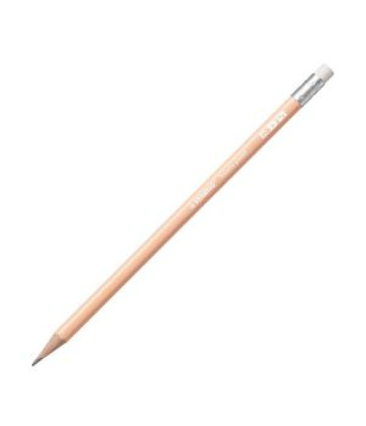 Ceruzka STABILO Swano Pastel HB s gumou pastel marhuľová 