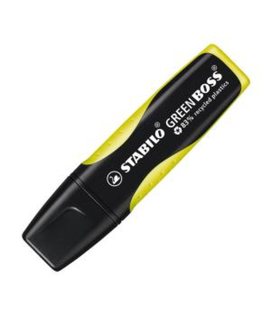 Zvýrazňovač STABILO GREEN BOSS žltý 