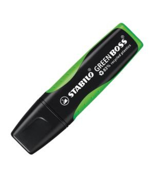Zvýrazňovač STABILO GREEN BOSS zelený 