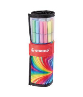 Sada popisovačov STABILO Pen 68 25 ks Rollerset ’ARTY’ Edition 