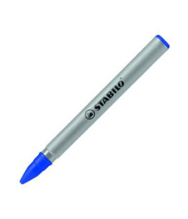 Náhradná náplň do rollera Stabilo Easy original fine modrá, 3 ks 
