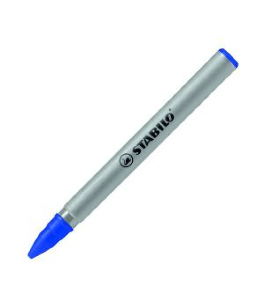 Náhradná náplň do rollera Stabilo Easy original fine modrá, 3 ks 
