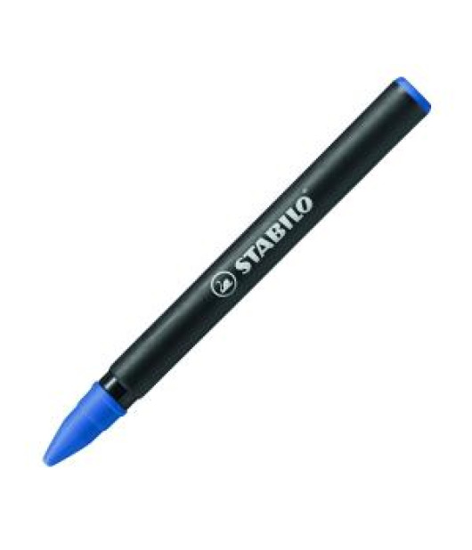 Náhradná náplň do rollera Stabilo Easy original medium modrá, 3 ks 