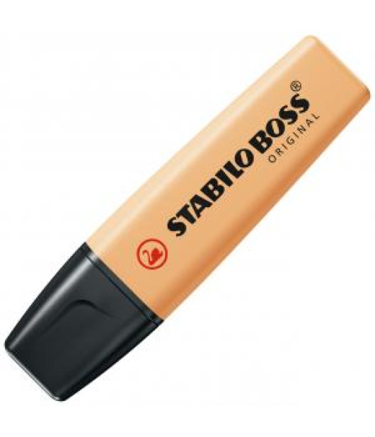 Zvýrazňovač STABILO BOSS ORIGINAL Pastel pastelová oranžová 