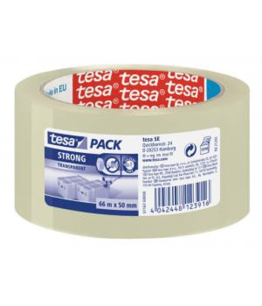 Baliaca lepiaca páska TESA strong 50 mm x 66 m priehľadná 