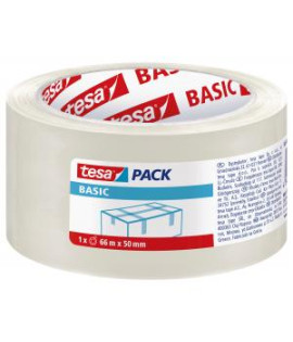 Baliaca lepiaca páska TESA basic 50 mm x 66 m priehľadná 